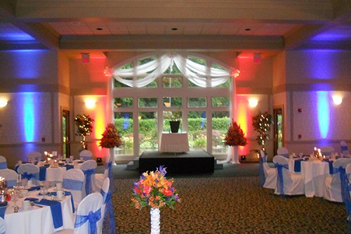 DJ and wedding uplighting service in Erie, PA